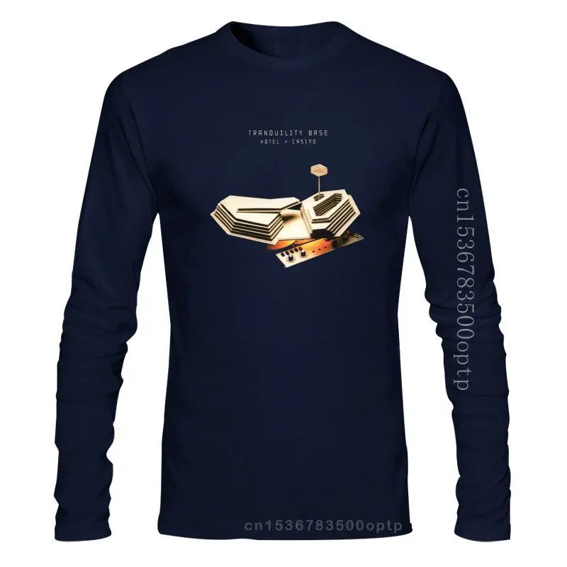 

Новинка Мужская одежда футболка с арктическими обезьянами Базовая футболка спокойствие отель и казино 100 хлопок мужская футболка с коротки...