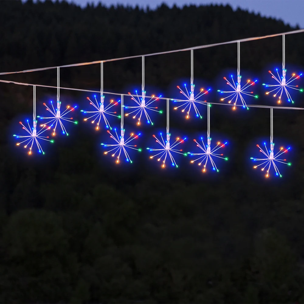 

Гирлянда светодиодсветодиодный с пультом дистанционного управления, 8 режимов