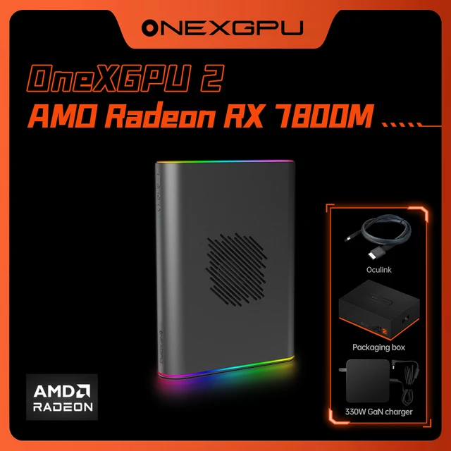 OneXPlayer EGpu Onexgpu 2 Ultimate eGPU с AMD Radeon RX 7800M
