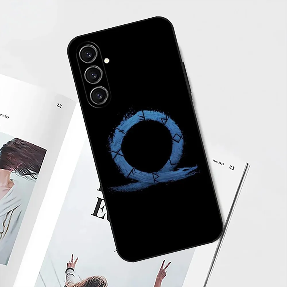 Чехол для телефона K-Kratos God of War-S Samsung Galaxy A13 21s 22 31 32 52 53 71 80 91 Черный мягкий чехол