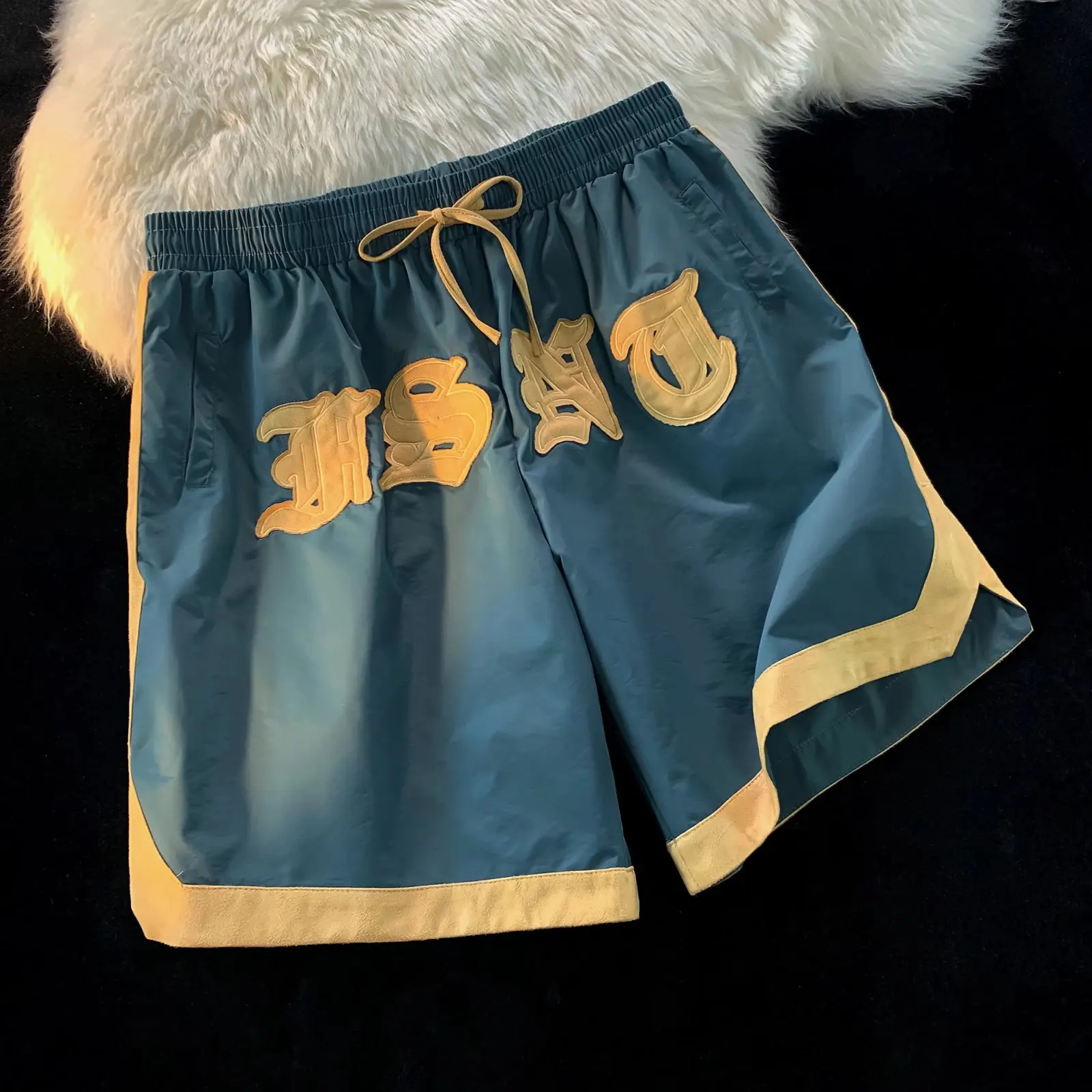 

2020 Men's Casual Shorts Summer New Running Fitness Fast-drying Trend Short Pants Hip Hop Loose Basketball Training Pants