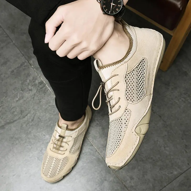 

slip-ons men sneakers mocassini soft Child sport shoes sports running tenis 46 ventilation teznis summer breathable mesh