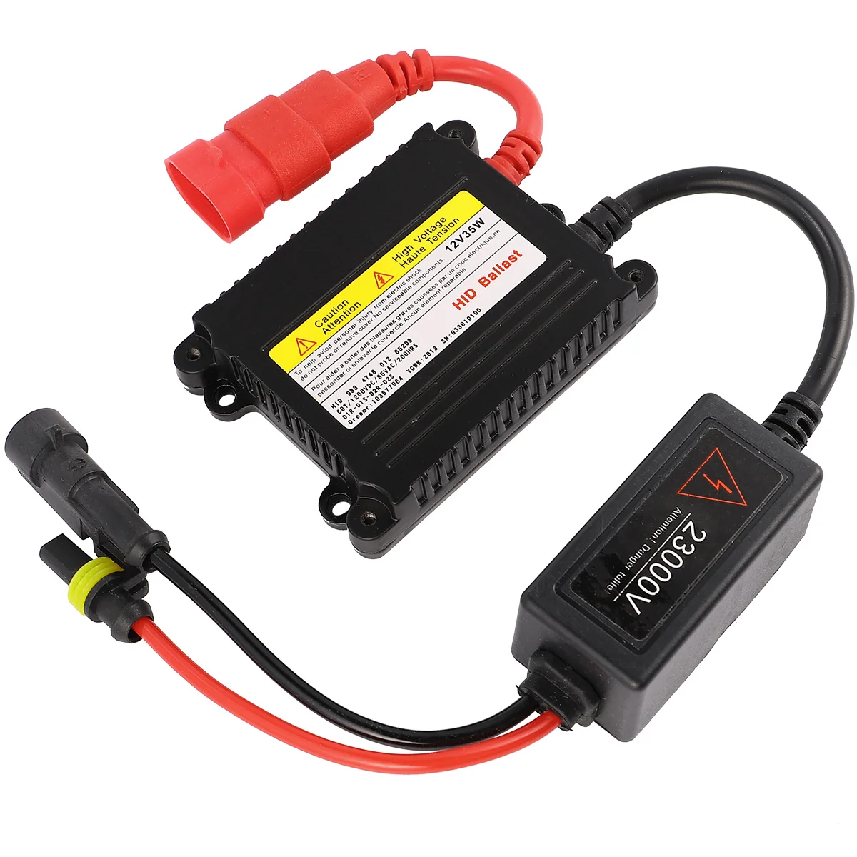 

Car Kit Xenon Lamp Ballast Ultra Thin 8.5X6CM Ballst Motorbike Stabilizer Black Hid Ultra-Thin