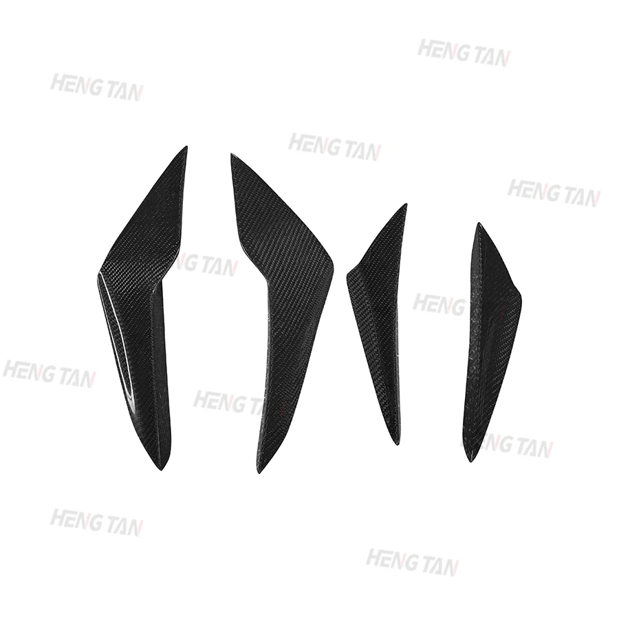 Карбоновые автомобильные передние бамперы боковые разветвители ласты канаты