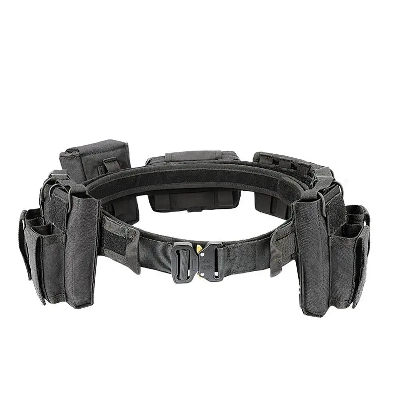 SMTP YK1 Outdoor Molle Tactical belt Set multi-function combination patrol waist seal nylon removable adjustment pouch