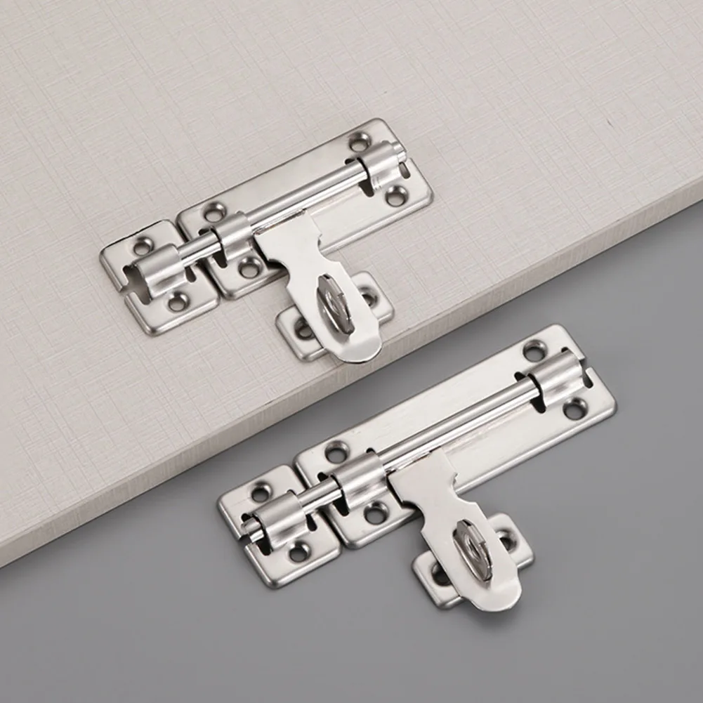 Дверная защелка из нержавеющей стали болты для раздвижного замка навесной замок