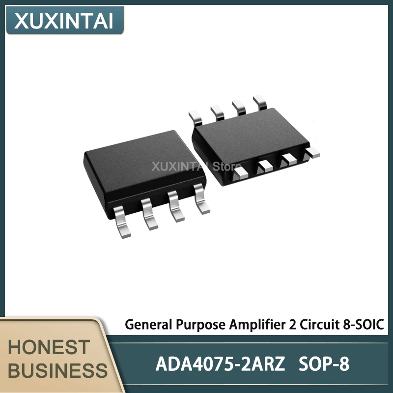 

20Pcs/Lot ADA4075-2ARZ ADA4075 General Purpose Amplifier 2 Circuit 8-SOIC