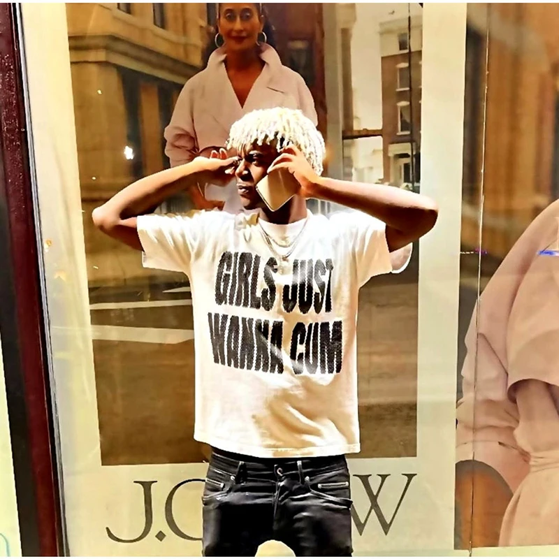 

Футболка Y2K мужская свободного покроя, тенниска с рукавом до локтя, в стиле панк, хип-хоп, уличный стиль, лето