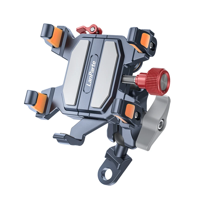 Универсальный держатель для телефона для аксессуаров для мотоциклов, амортизирующий держатель из сплава для мотоцикла, навигационный держатель