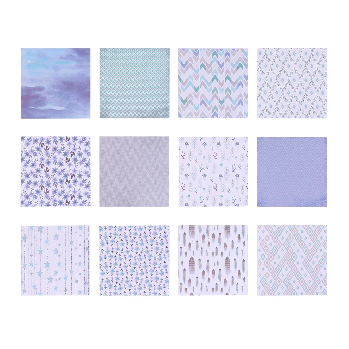 

Paper Scrapbook Pattern Diy Scrapbookingorigami Craft Stickersflower Colored Aesthetic Material Colorful Sticker Sheet Making