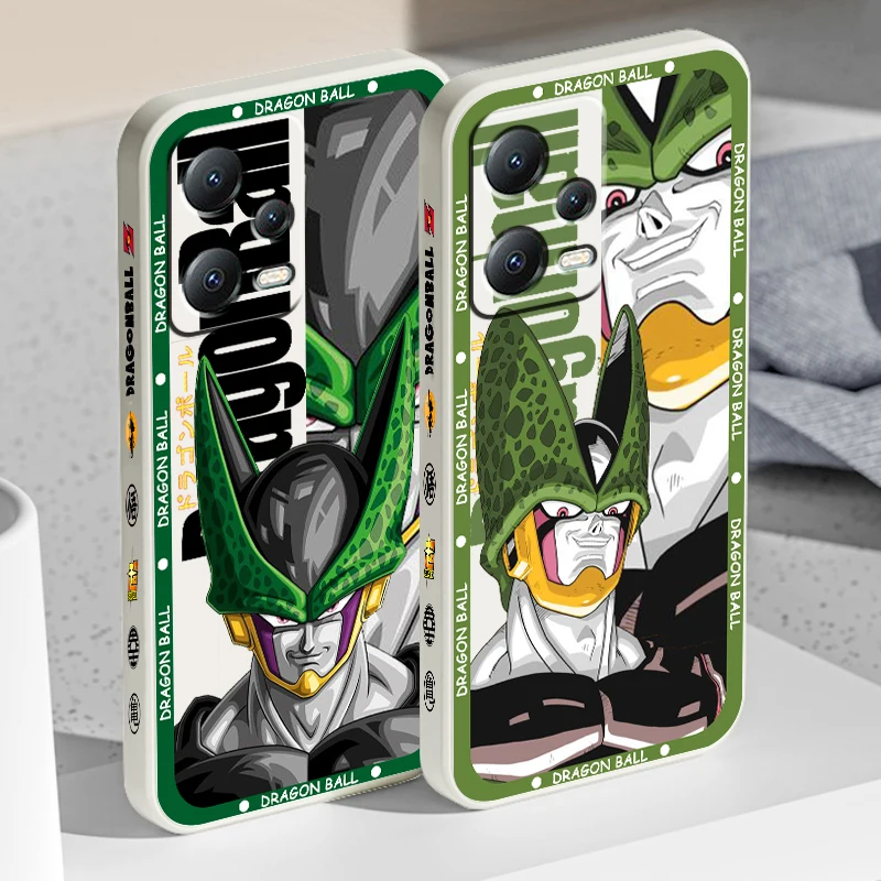 Роскошный левый чехол D-Dragon Ball для Xiaomi Redmi Note 13 12 12S 12R 11 11T 11S 10 10S Pro Plus