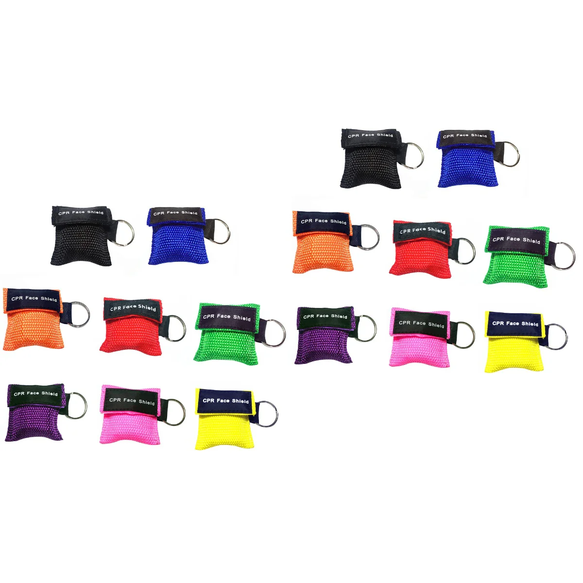 

Cpr Pocket Facemasks Aid Training Ring Key First Emergency Breathing Barriersupplies Keychainresuscitationadult Child