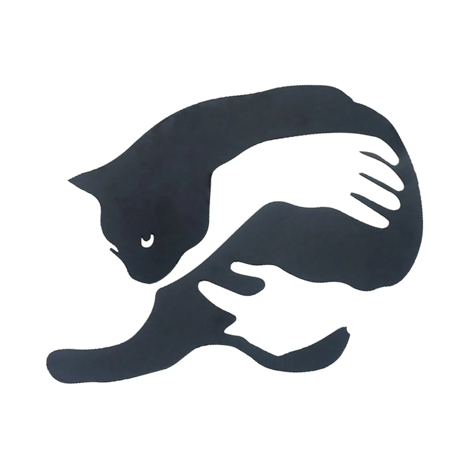 

Metal Wall Art Decors Silhouette Wall Sculptures Hanging Statues Front Door