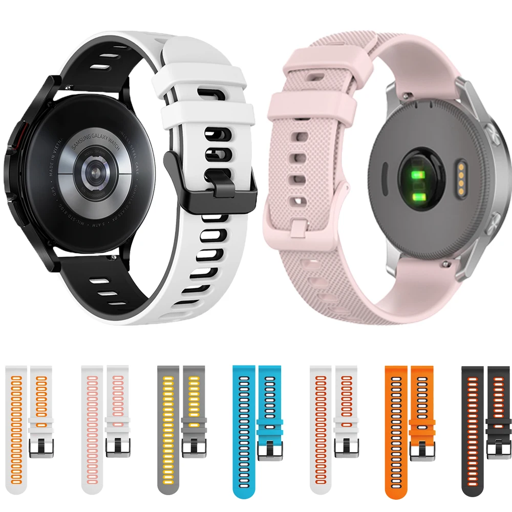 Ремешок силиконовый для Samsung Gear S2 Classic цвет в ассортименте