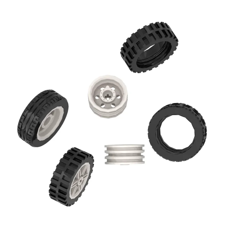 1 шт. Детский конструктор с колесами 56904 30699 56898