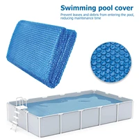 rectangle swimming pool solar cover protector waterproof pool heat insulation film thermal blanket inflatable hot tub