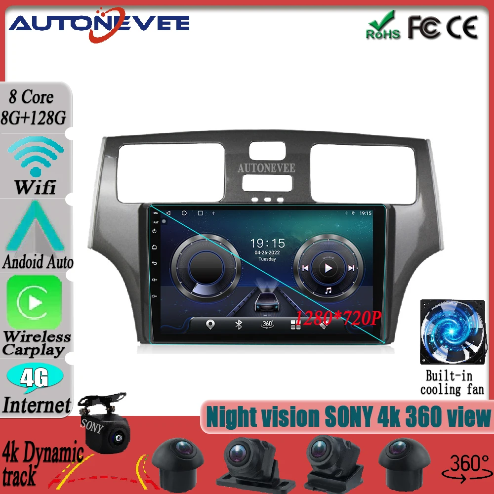 

9 ''Android 11 для Lexus ES300 ES 300 ES330 XV30 ES 330 2000-2006 Автомагнитола стерео Мультимедийный монитор экран TVPlayer IPS экран