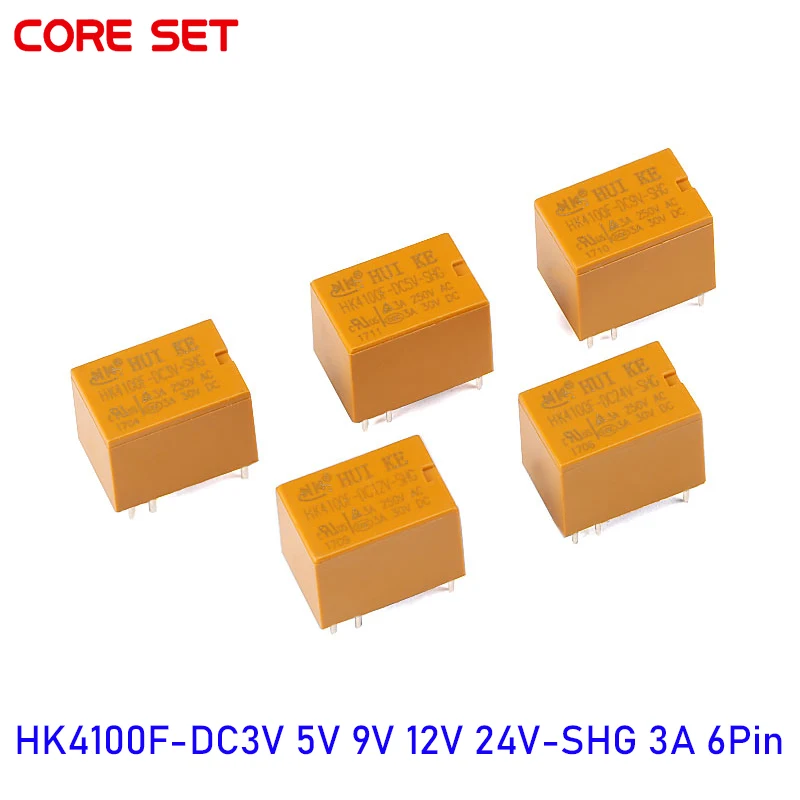 

5 шт. Мини-реле мощности CORE SET HK4100F