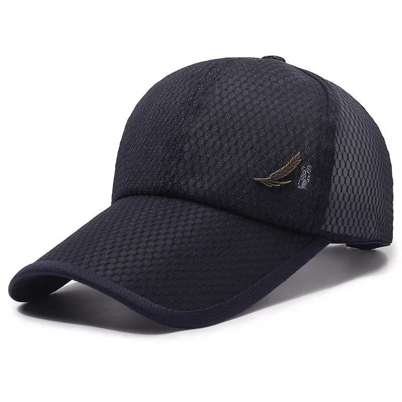 

Women Men Summer Caps Mesh Breathable Quick Dry Sun Hat Fashion Simple Daily Casual Baseball Cap Adjustable Mesh Cap