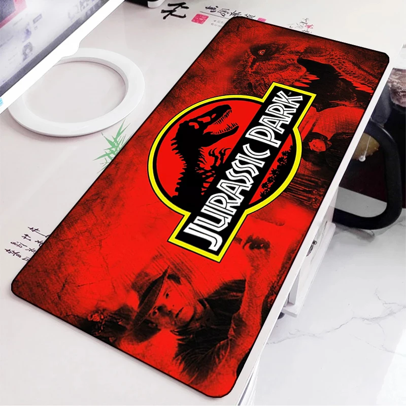 Jurassic Park Cute Mouse Pad Anime Keyboard Mat Pc Accessories Gaming Mousepad Gamer Desk Protector Cheap Large Cute Mause Pads