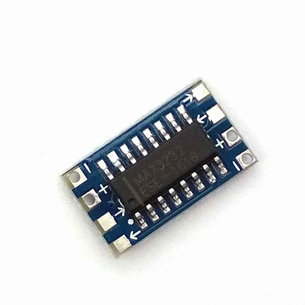 

10PCS The mini RS232 MAX3232 turn TTL level conversion board serial conversion module.We are the manufacturer