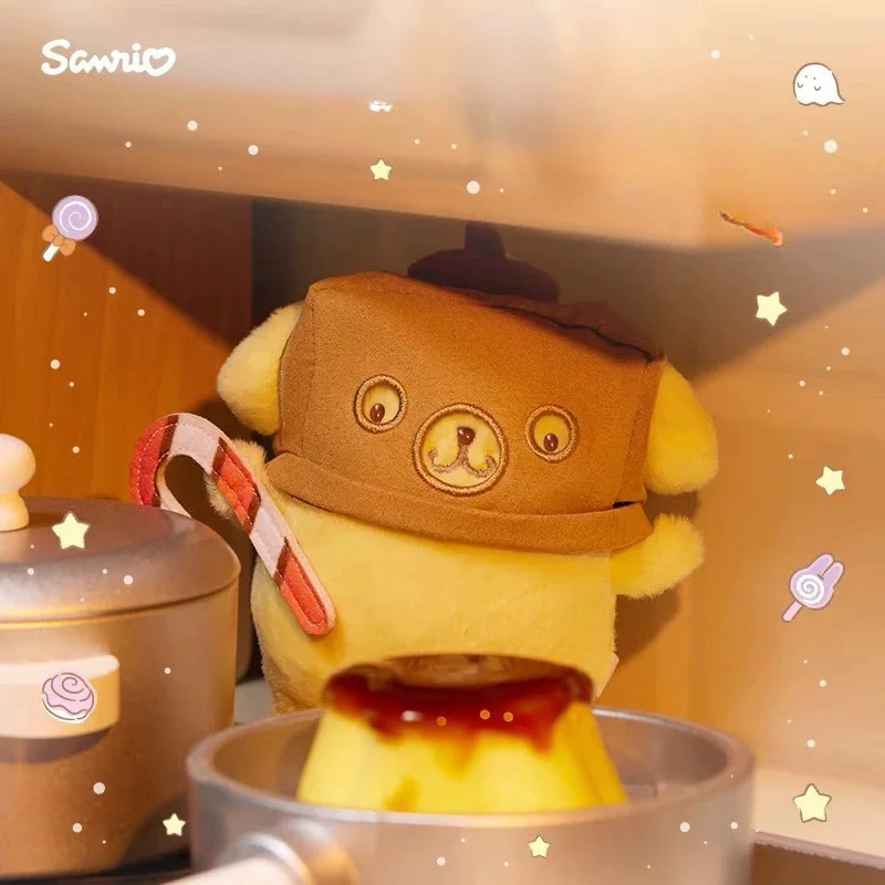 Sanrio Хэллоуин милый призрак Куроми Cinnamoroll My Melody Onpompurin Glow Kawai Hello Kitty кулон детский