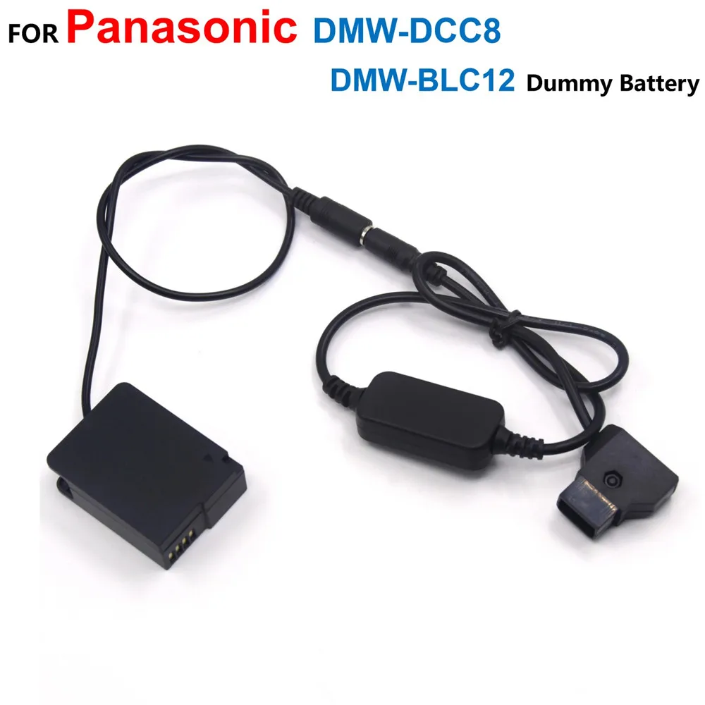 

DMW-DCC8 Coupler DMW-BLC12 Dummy Battery+D-TAP Dtap Power Cable Adapter For Panasonic FZ2500 FZ1000 FZ300 G7 G6 G5 G85 GH2 GH2K