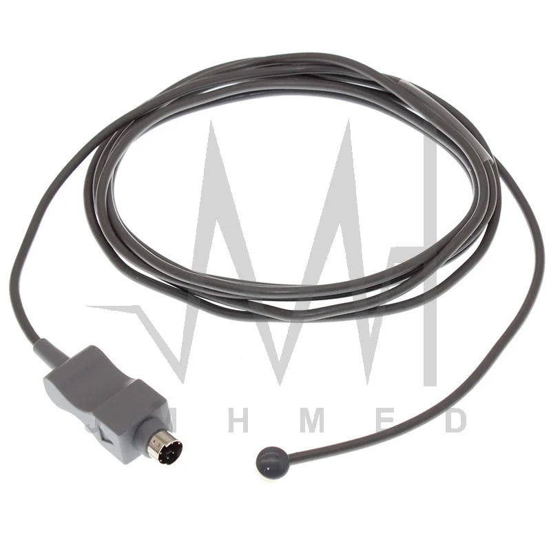 Многоразовый медицинский зонд для измерения температуры кожи, полости рта, пищевода у взрослых и детей для инкубаторов Drager Isolette C2000 / 8000 для новорожденных.