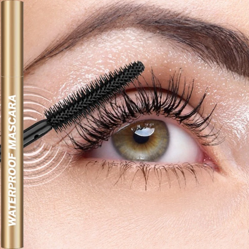 

Ultra-fine Mascara Waterproof Long Lasting Extension Eyelashes Lengthening Curling Mascara Black Brown Eyelash Makeup Cosmetic