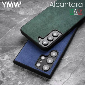 ymw alcantara case for samsung galaxy s22 ultra s21 s20 fe s10 s9 plus note20 5g luxury business artificial leather phone cases free global shipping