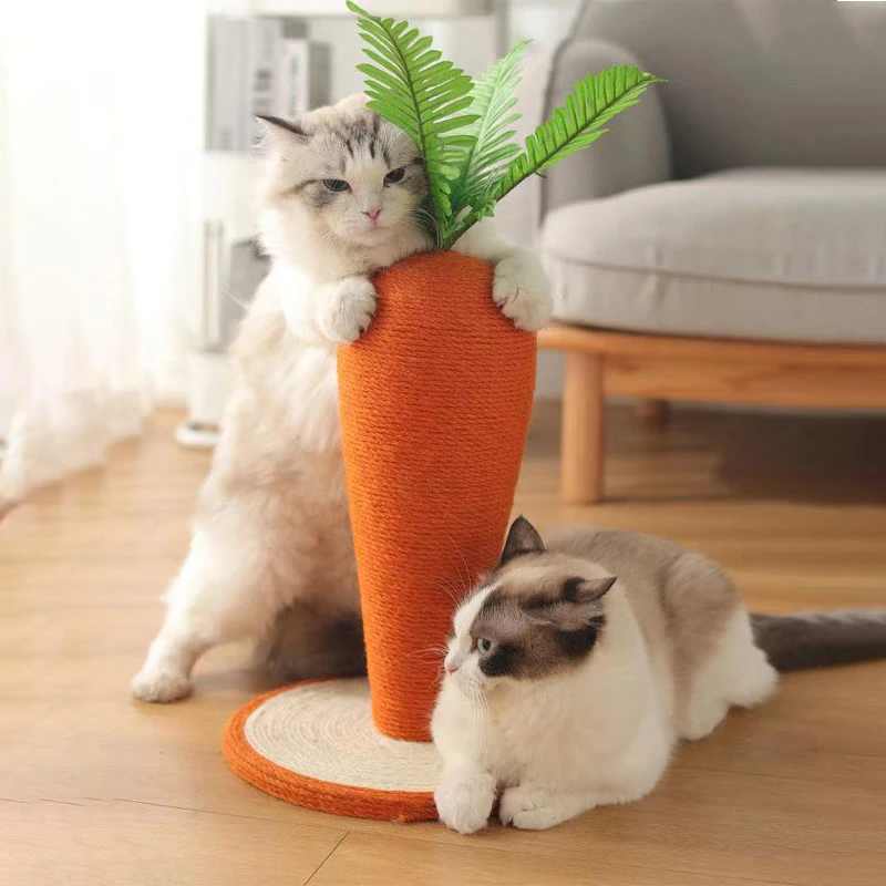 

Каркас для кошек и моркови, износостойкая подставка для кошек из сизаля, для скалолазания, шлифовальные когти, игрушечная мебель для кошек, ...