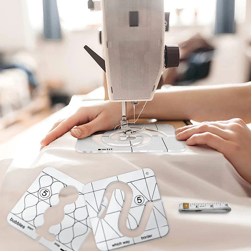 

Мерный пластиковый шаблон для шитья и лоскутного шитья