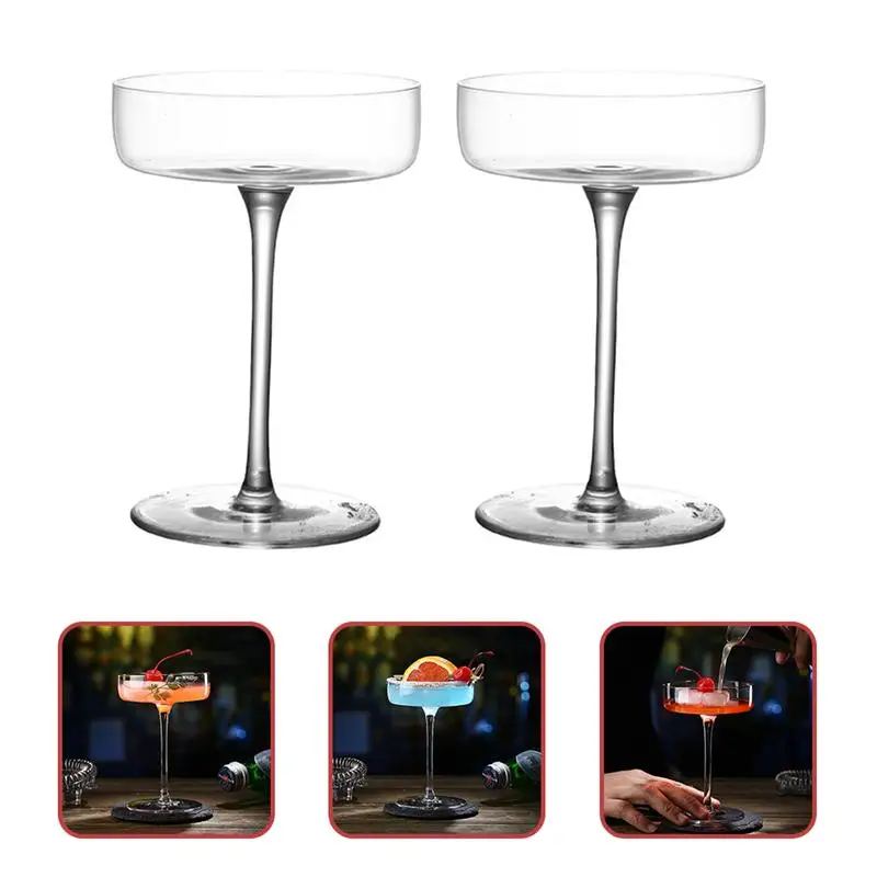 

2 шт. креативные хрустальные бокалы для дома, бара, бокалы для вина, шампанского для дома, баров