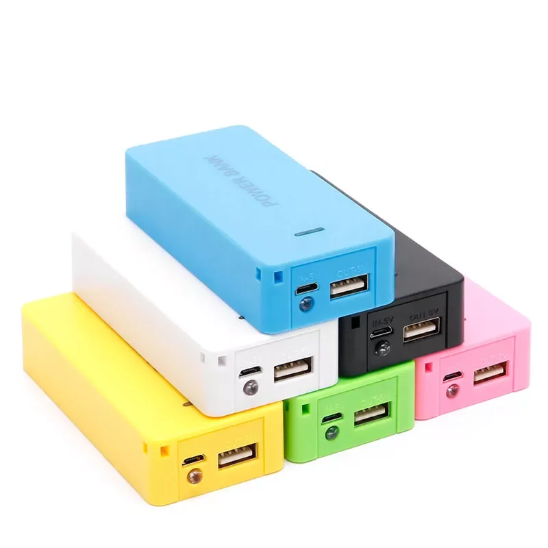 

1Pc 5V 1A 2x18650 Battery Power Bank Case With LED DIY Box Charger For OnePlus 2 MP3