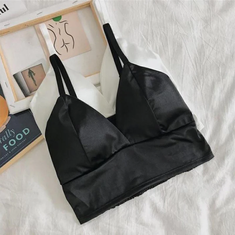 

Fashion Women Lady Casual Crop Tops Tube Chest Wrap Bandeau Underwear Black White Wrapped Chest Strap Chest Pad Clothing