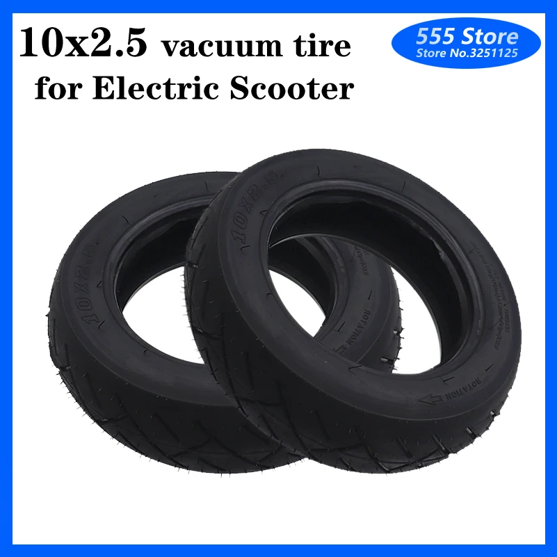 

10 inch Vacuum Tire 10x2.5 Tires fits Electric Scooter Balance Drive Bicycle Tyre