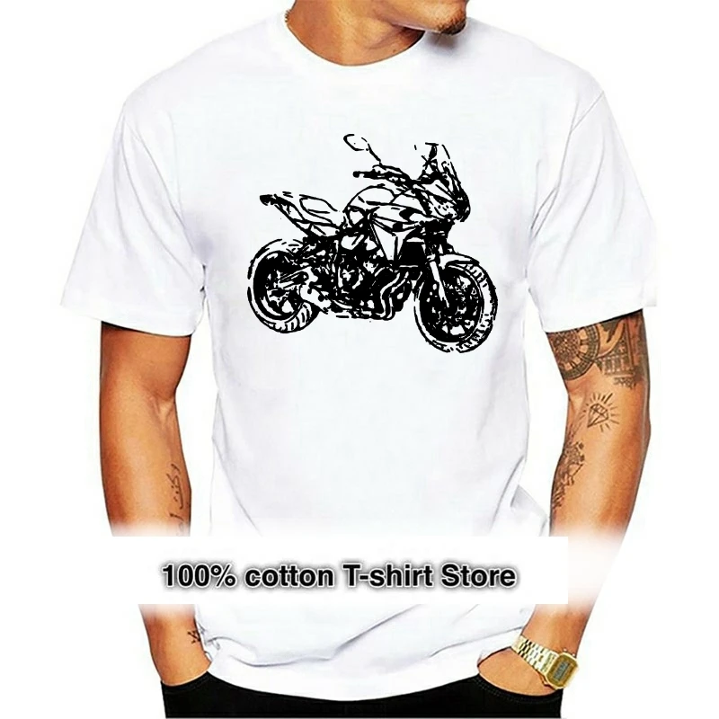 

2021 New Summer Men Hip Hop Tee Shirt Street Motorcycle MT07 Tracer 700, T-Shirt Tracer700 Slim T-shirt