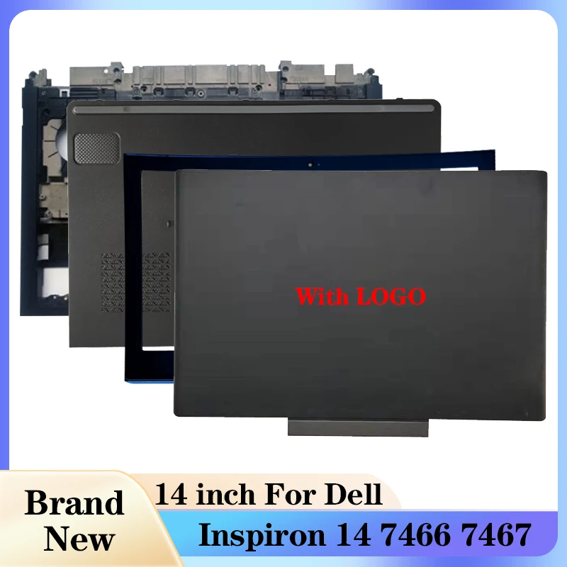 

Новый ЖК-дисплей для ноутбука DELL Inspiron 14 7466 7467, чехол для ноутбука 0ND6K6, задняя крышка/Передняя панель/Упор для рук/Нижняя база/дверная Крышка, Красный