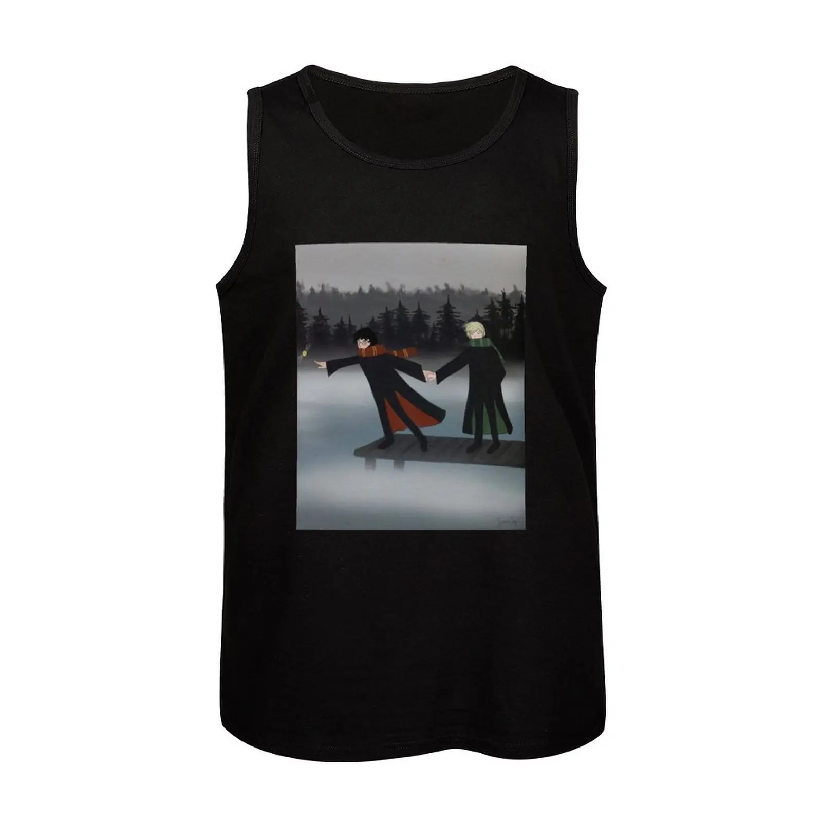 Майка drarry в дымчатый день Мужская футболка без рукавов одежда роскошный стиль