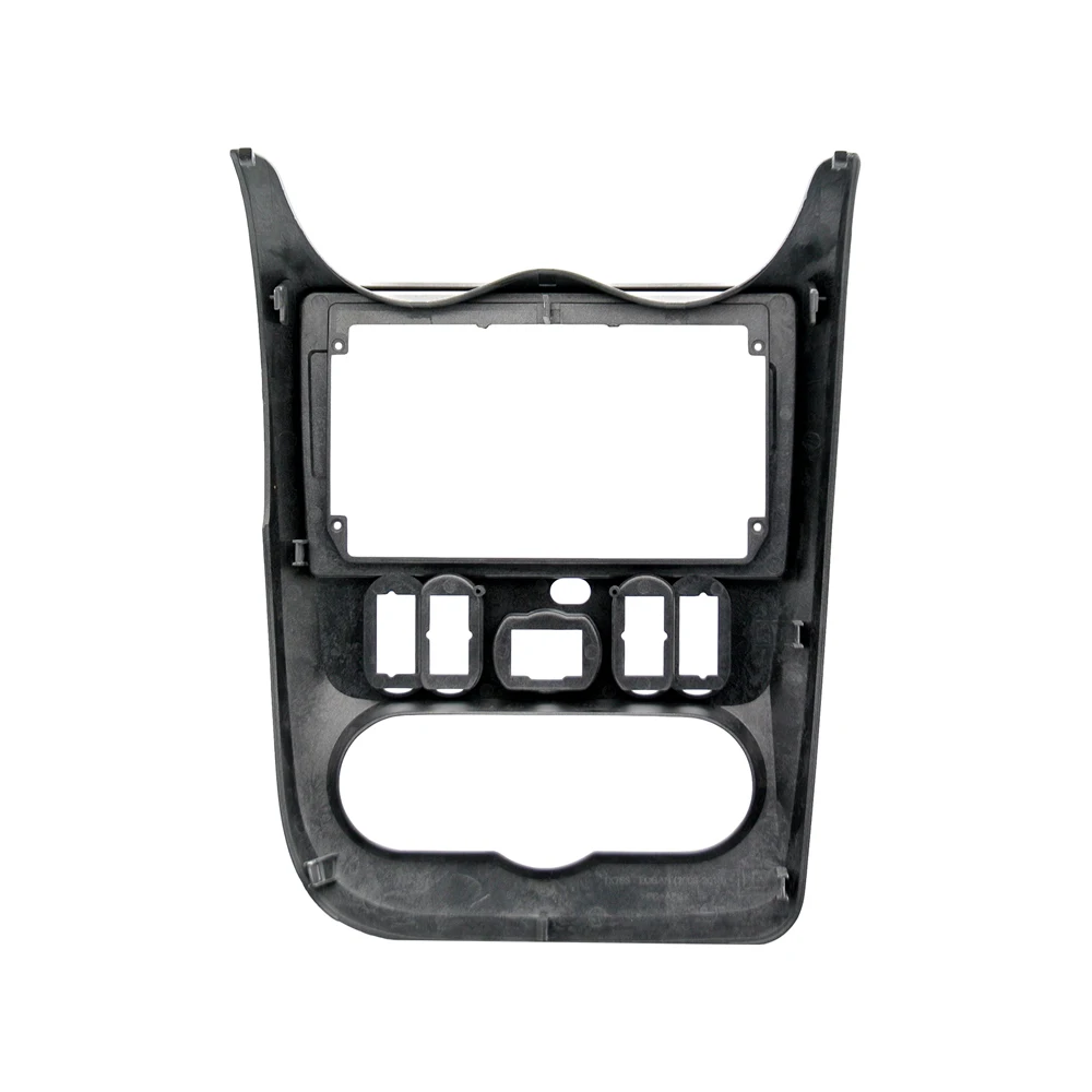 Фото 9 дюймов для RENAULT Logan, Sandero, DACIA, Duster, двойной din, Seat Leon 2007-2013, облицовка панели рамы радио №3