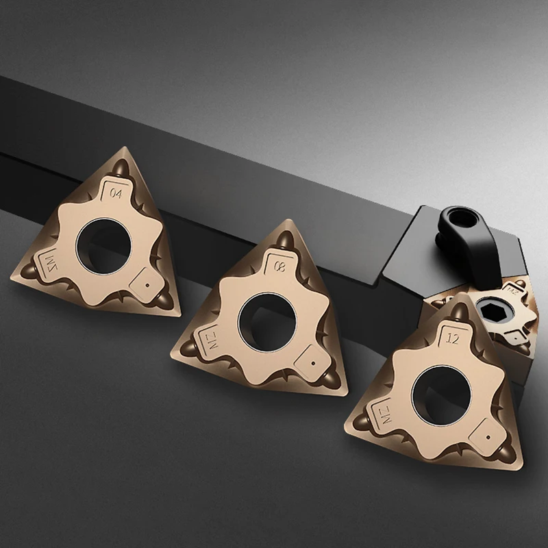 

1Pcs WNMG080404/08/12 Carbide Blade Peach Shaped Metal Turning Tool CNC Turning Tool Cutting Tool Accessories