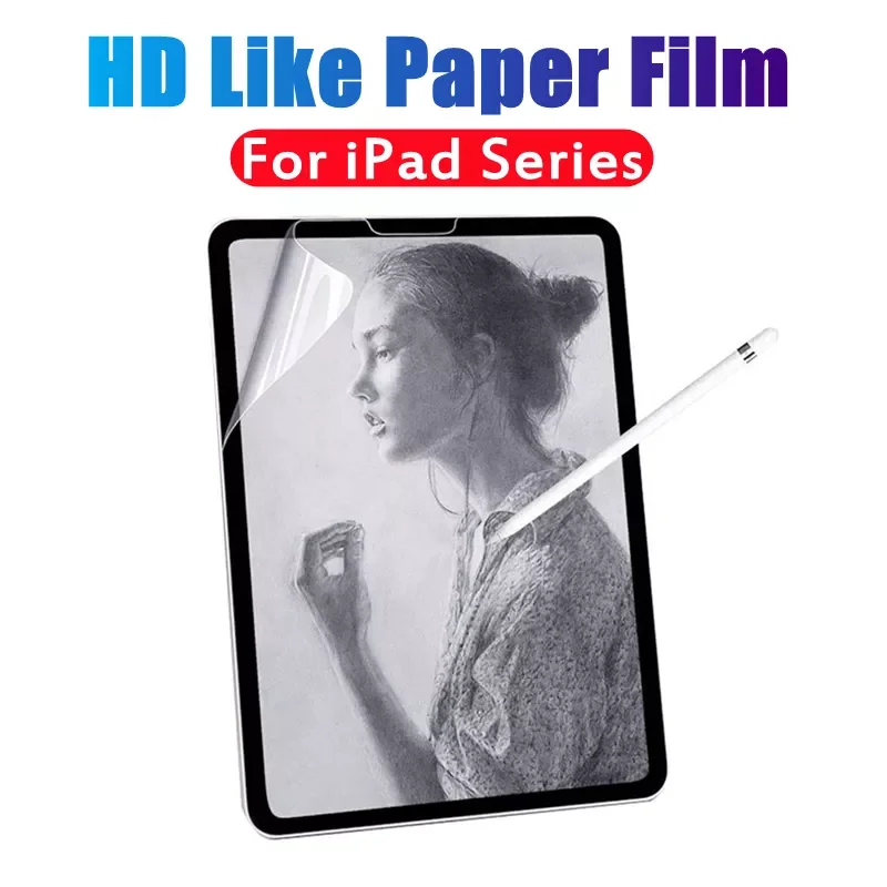 

Matte Paper Like Screen Protector For iPad Mini 6 5 Air 4 3 2 1 For iPad 10.2 9 8 7 Generation iPadPro11 2021 9.7 2018 2019 Film