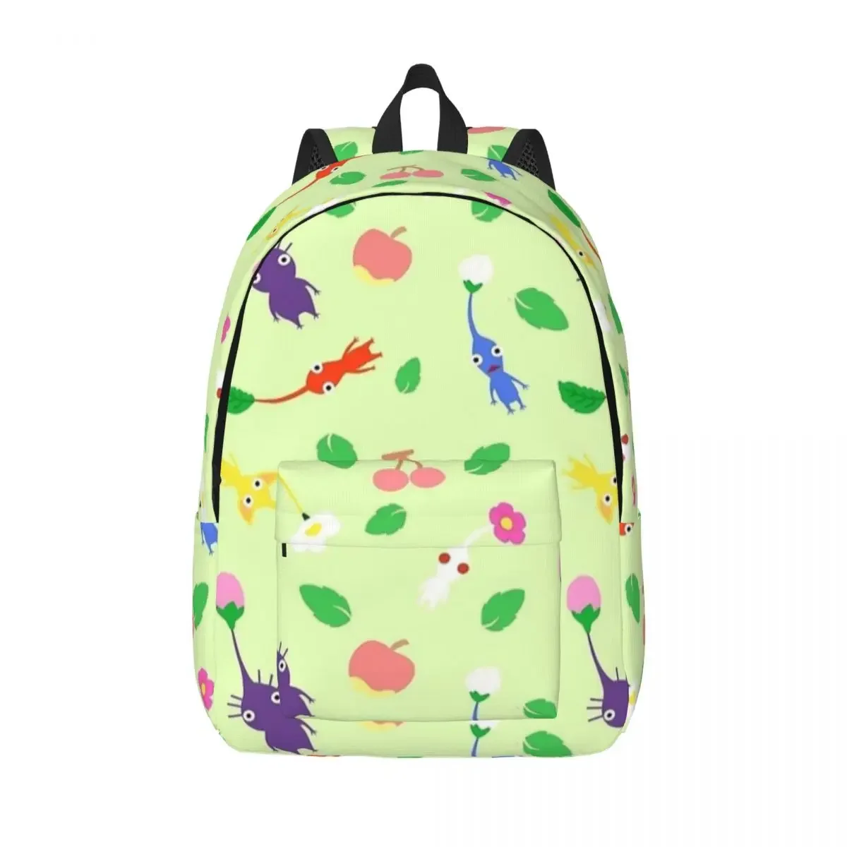Милый классический рюкзак Pikmin спортивный для студентов путешествий видеоигр