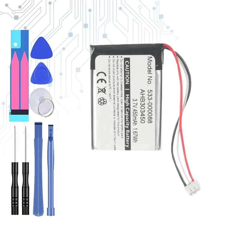 Сменный аккумулятор емкостью 450 мАч 533- 000088 для Logitech M-RO052 MX Anywhere 2 mx Master Mouse Touchpad T650