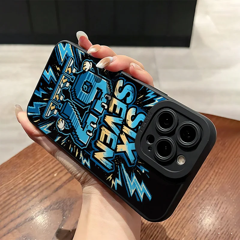 Фото Чехол для телефона с узором «Молния» №67 для Xiaomi Redmi Note 15 14 13 12 11 Pro Plus 4G 5G 12S 11S 10 9S 14C 13C 12C 10C №3