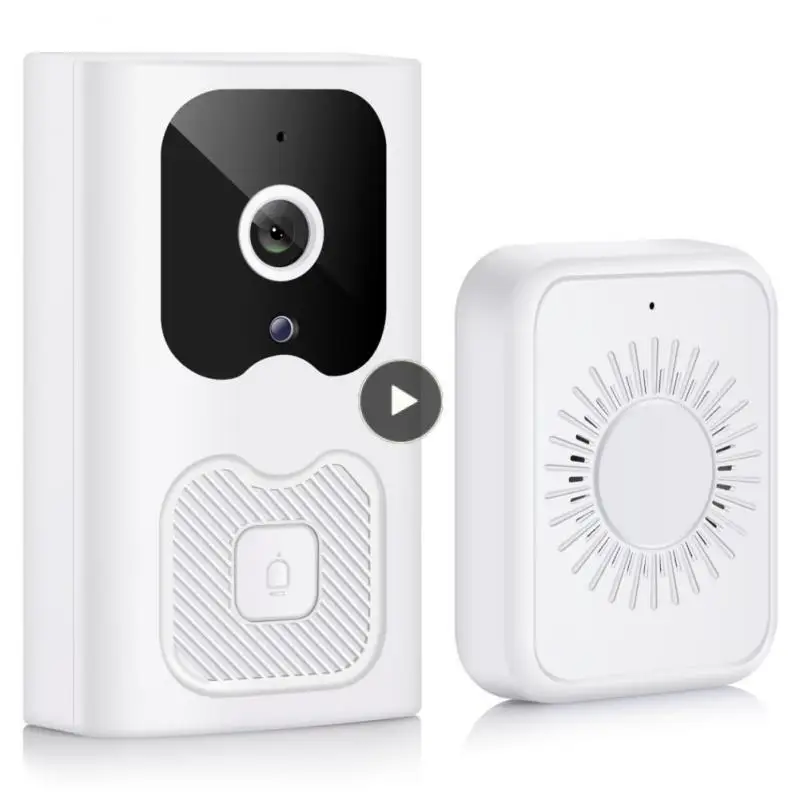 

Wireless Doorbell Remote Monitoring Wifi Outdoor Hd Camera Door Bell Rechargeable Home Monitor Door Phone 800mah