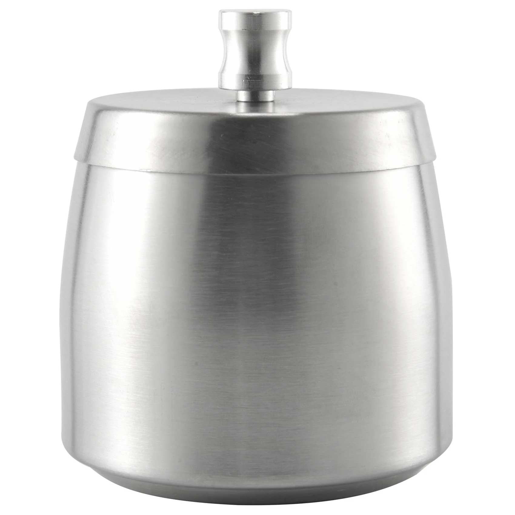 Пепельница из нержавеющей стали с крышкой. Тяжелая пепельница нескользящим