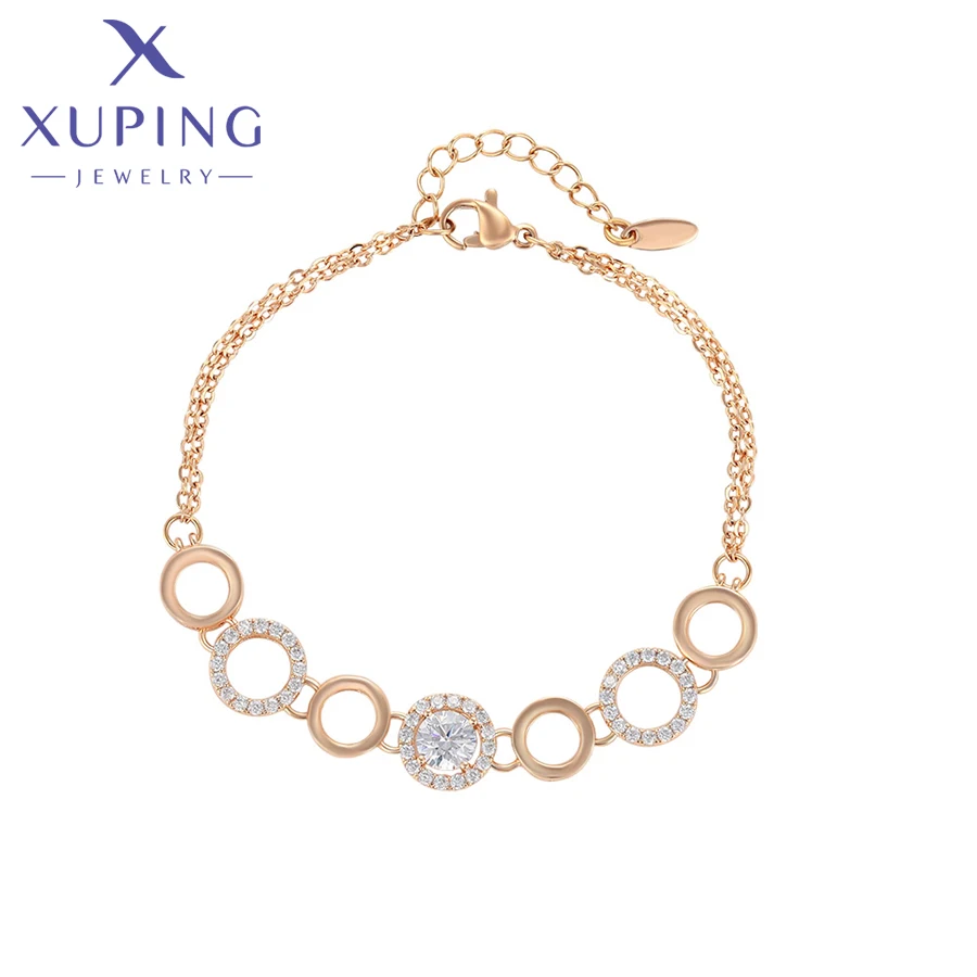 Xuping ювелирные изделия новые модные очаровательные браслеты с круглым камнем