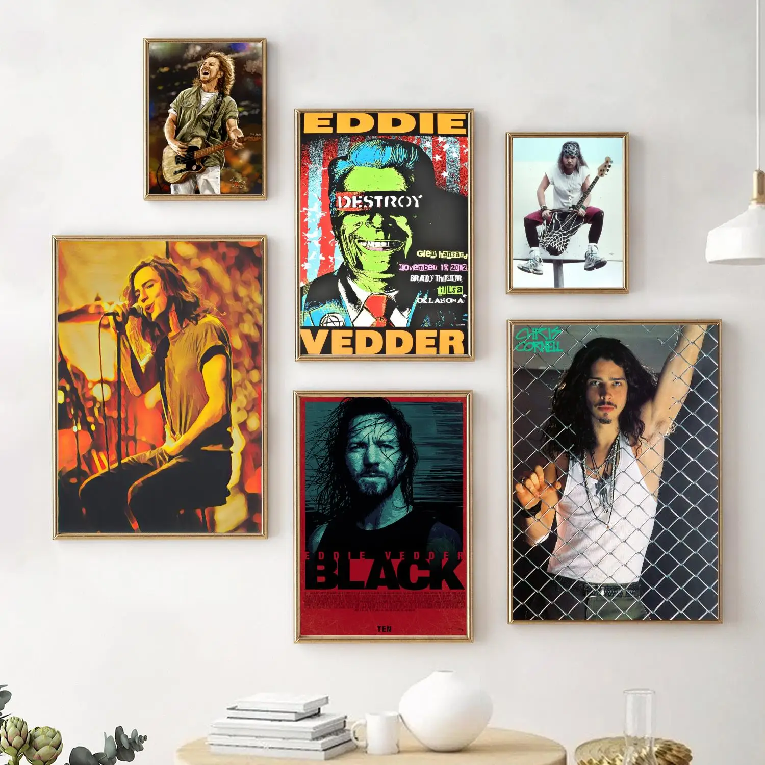 Эдди ведер искусство на холсте настенный постер для гостиной постеры спальни