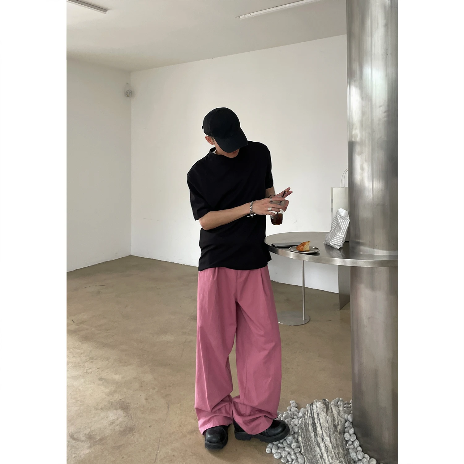 ZingUp американские свободные повседневные брюки со средней и высокой талией